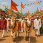 बैलपोळा सण माहिती पोलापोळा महत्त्व बैलपूजा पद्धत बैलपोळा तारीख आणि उत्सव बैलपोळा कसा साजरा करतात खेडगी सण बैल पोळा अनुभव बैल पोळा मराठी ब्लॉग बेंदूर सण (दक्षिण महाराष्ट्र) श्रावणी अमावास्या बैलपोळा