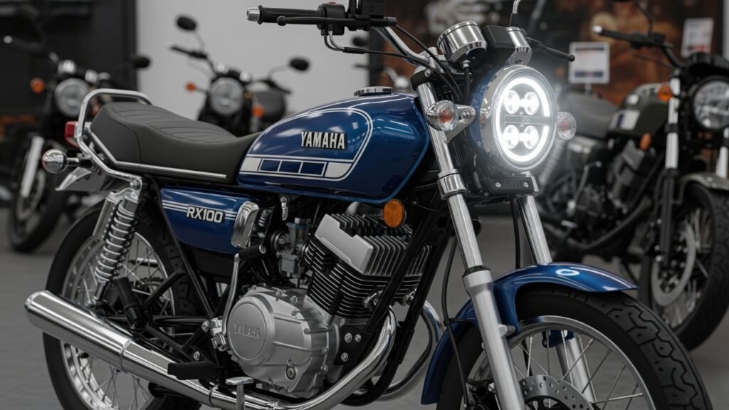 नव्या स्टाईलमध्ये परतली Yamaha RX100